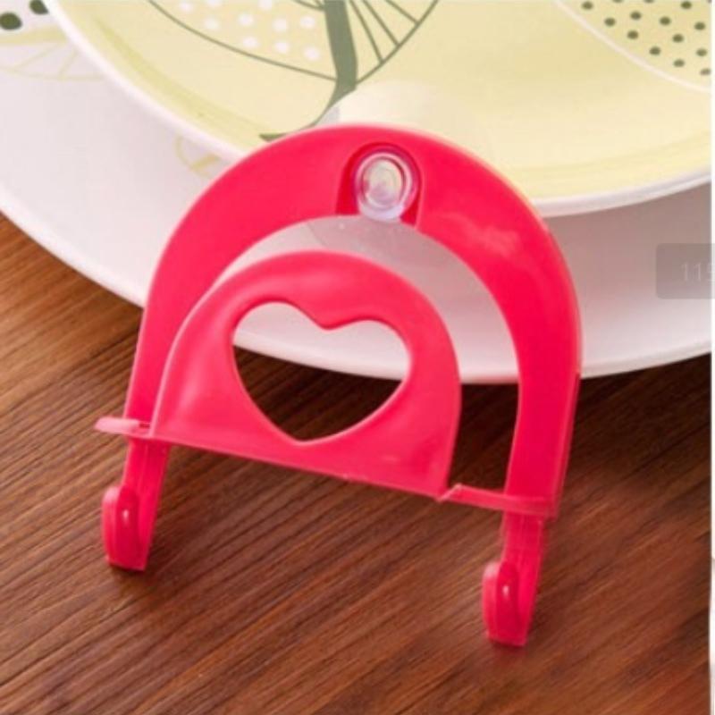 

Полиця для ванної кімнати Тримач для рушників Мильниця Кухонна мийка Тарілка Губка Тримач для зберігання Стелаж Гачки для халатів Присоска рожевий червоний колір