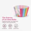 Paper Colorful Cupcake Liners Greaseproof Nonstick Cake Molds Rainbow Muffin Wrappers  Cake Baking