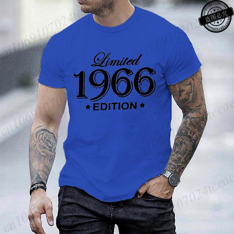 Made In 1966 Mens Short Sleeved TShirts Limited Edition 1966 Design Printed Mens Women Tshirt Summer Top Casual Clothing