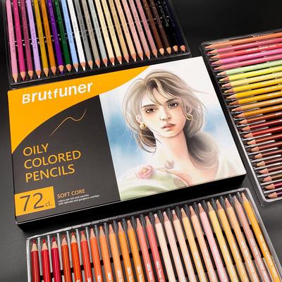 Anime & Porträt Serie: 72 Hauttöne & 50 Buntstifte - Professionelles Set.