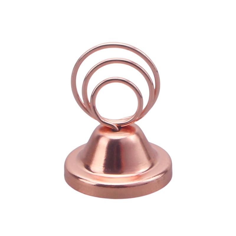 1Pcs Table Number Holders 5.5*5cm Hemispherical Tower Shaped Card Clips for Christmas Thanksgiving Dinner Decor