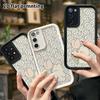 Phone Case: 2D Flat Samsung Galaxy A34 A35 M05 M06 S20 S22 S21 FE Plus 5G Protective Case, Tulip Little White Rabbit, Christmas and Halloween Gift