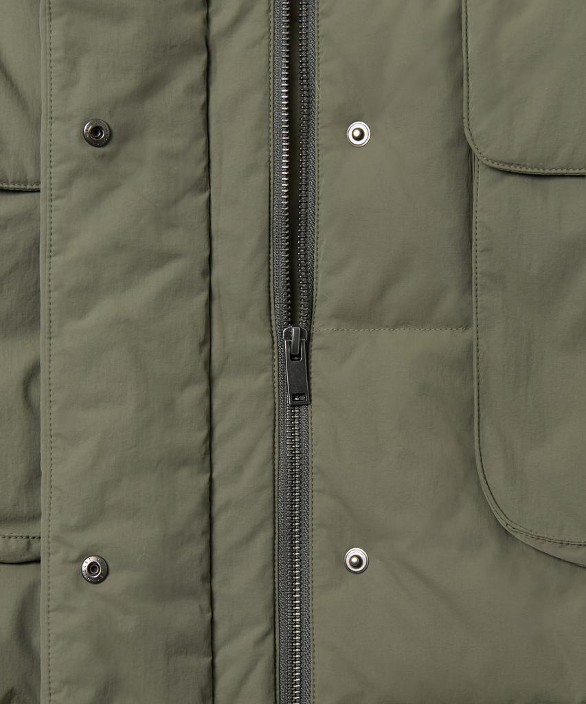 Musinsa Standard Woman Women'S Oversized Hooded Long Down Parka [Khaki]