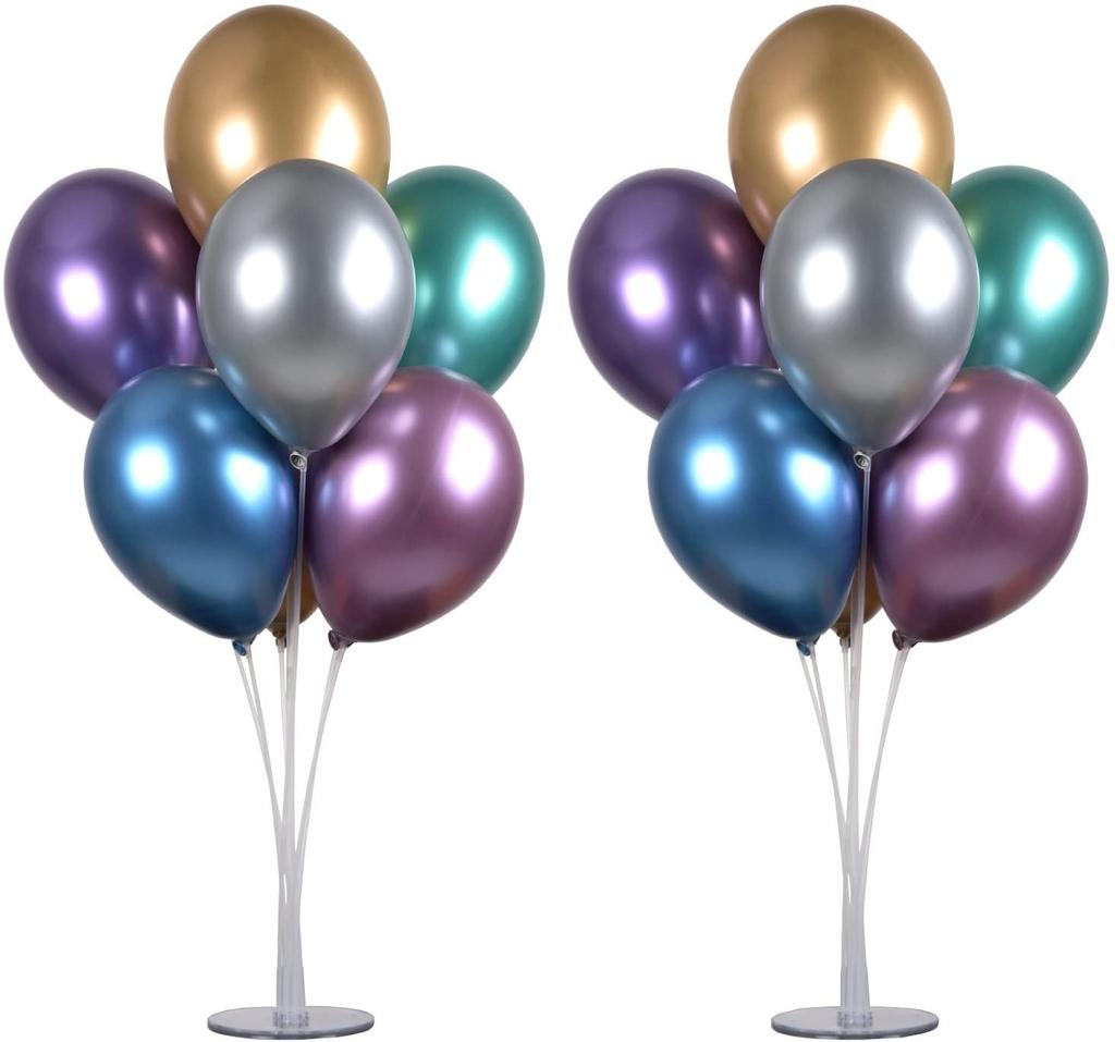Stand For 7 Balloons, For Decoration And Centerpieces, 72 Cm