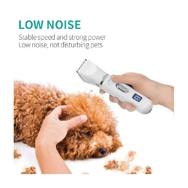 Dog Hair Clippers Grooming Electric Pet Clipper Professional Silent Hair Cutter USB Rechargeable Pet Grooming Clipper