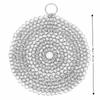 Stainless Steel Chainmail Scrubber Chainmail Link Design Cast Iron Scrubber  Cast Iron Pots Pans