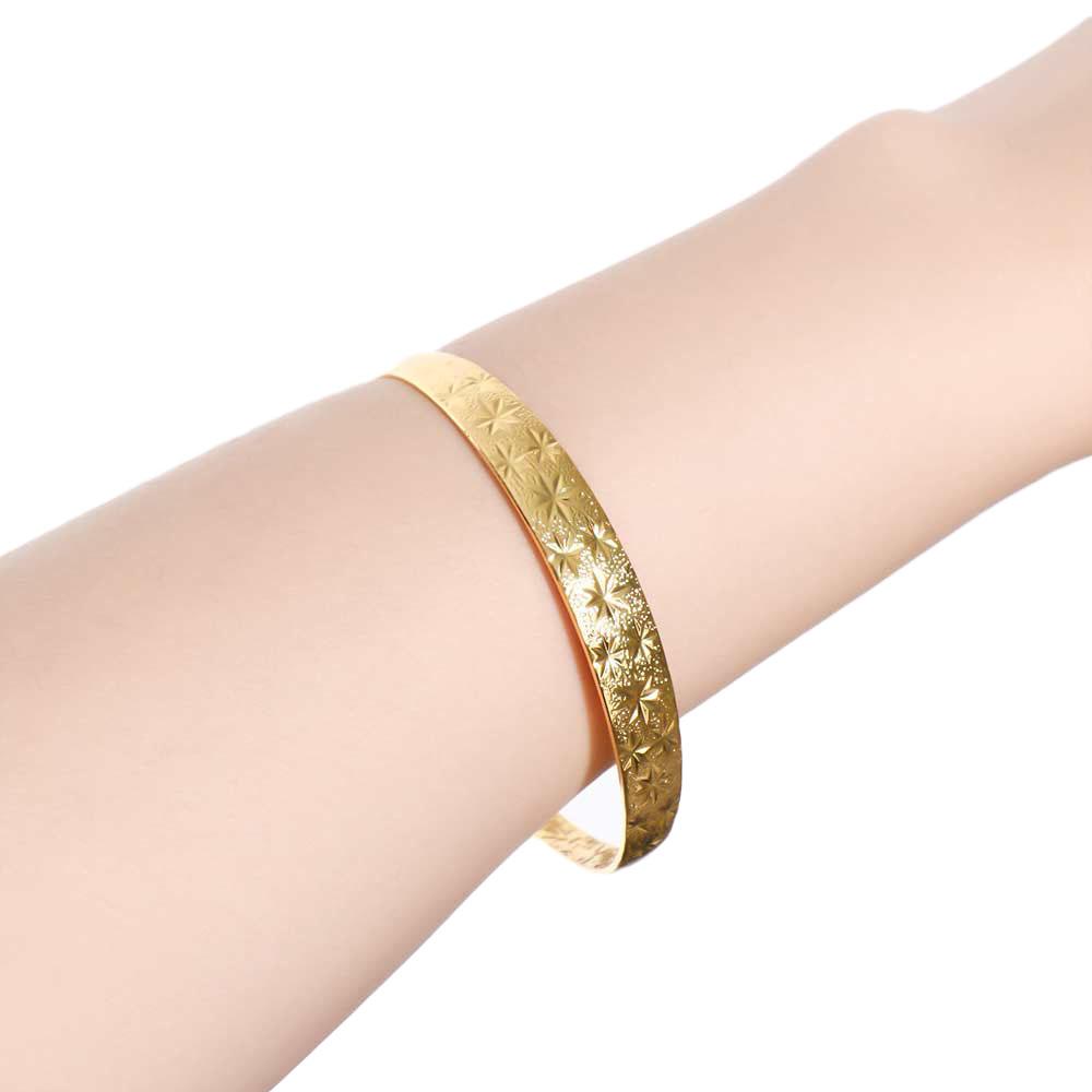 Bride Decor Ladies 24K Party Women Bracelets Cuff Bracelet Dubai Bangle Bracelet Adjustable Bangle
