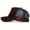 Mode Buchstaben Baseballkappe Damen Herren Atmungsaktive Hip Hop Hüte Sommer Lässige Mesh Kappen Unisex Baumwolle Snapback Kappen gorras