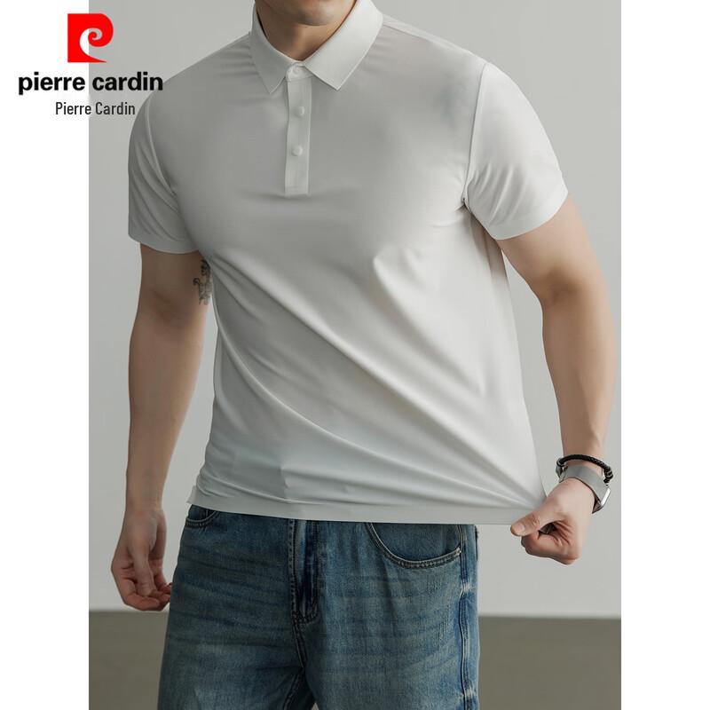 

Pierre Cardin Men s 10A Antibacterial Seamless Polo Shirt 50/L