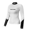 Womens UV Protection Rash Guard Swimsuit With Long Sleeves Quick Dry Dive Suit Surfing Swimming Beach Outdoor Sports