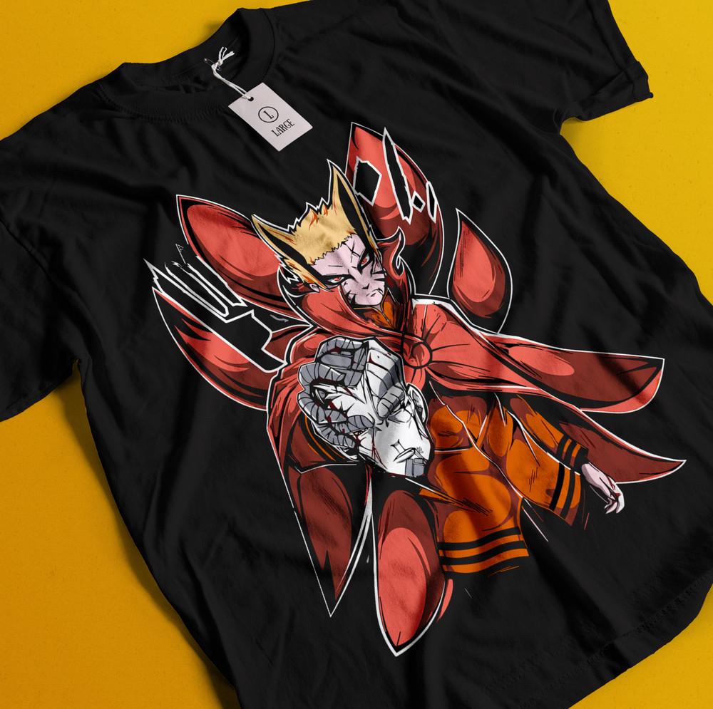 

Футболка Наруто Итачи Футболка Джирайя Футболка Мадара Какаши Хината Курама Аниме Футболка 3XL