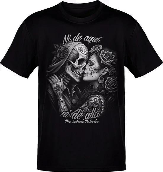 Ni De Aquí Ni De Allá Graphic Tee Shirt XXXXL