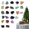 Christmas Countdown Calendar 24-Day 24-Day Irregular Stone Ornament Christmas Gift For Kids Teen Girls Boys Nature Lovers