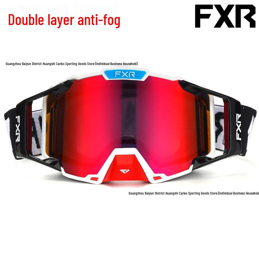 Neue FXR Doppelschicht-Anti-Fog-Brille für Offroad, Mountainbiking und Skifahren.