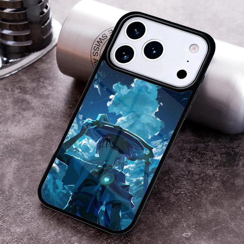 Genshin Impact Scaramouche Phone Case for iPhone 17 16 15 Pro Max Air 14 13 12 11 Plus Shockproof Cover