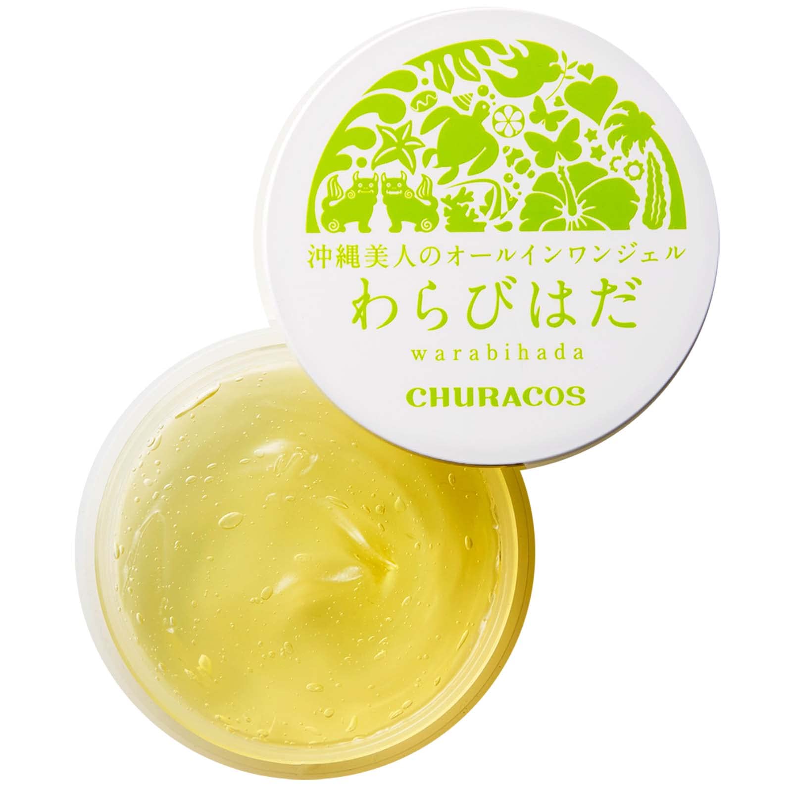 

Warabihada 1 шт. Churacos увлажняющий детский мертвый гиалуроновый конь Shikuwasa easy (30г) [Авторизованный магазин] [Универсальный гель, органический, кожа, кожа,