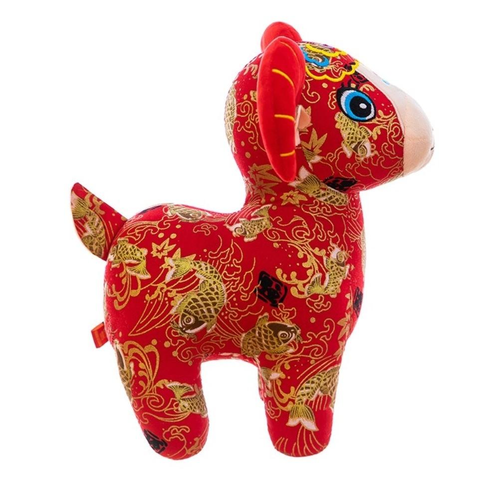 15cm 20cm 25cm Plush Goat Doll Cartoon Design Mascot Doll Plush Cute Sheep Plush Doll Zodiac Gift