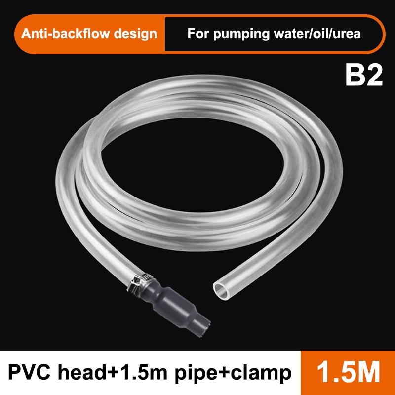 Self Tools Gasoline Fuel Siphon Hose Pump Manual Suction Pipe 2M for Car Motorbike Boat Emergency