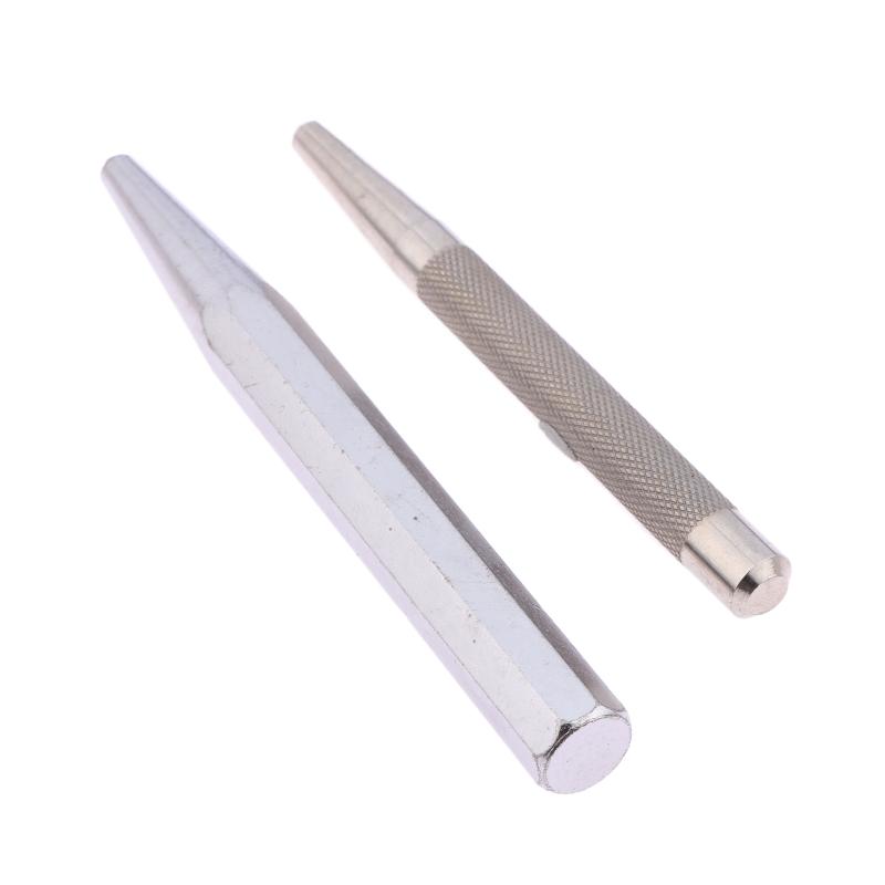 Hartmetall Körner Körner mit rutschfestem Griff Konischer Körnerspitze Körnerführung Metallbohrpunkt Körner Schlosser Meißel Körner