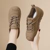 Bread Shoes Women's Spring and Autumn 2025 New Flat Casual Running Shoes Versatile Sports Shoes Women's Shoes