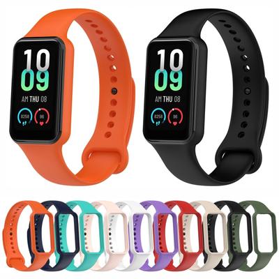 For Amazfit Band 7 Silicone Watch Band