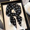 70x70cm Silk Scarf for Women Summer Print Square Shawl Silky Headscarf Bandana Office Ladies Neck Scarf Hair Band Gift Muffler