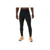 Asics Logo Pattern Lace-Up Slim Fit Sports Pants Men Pants Black 2011D089-001