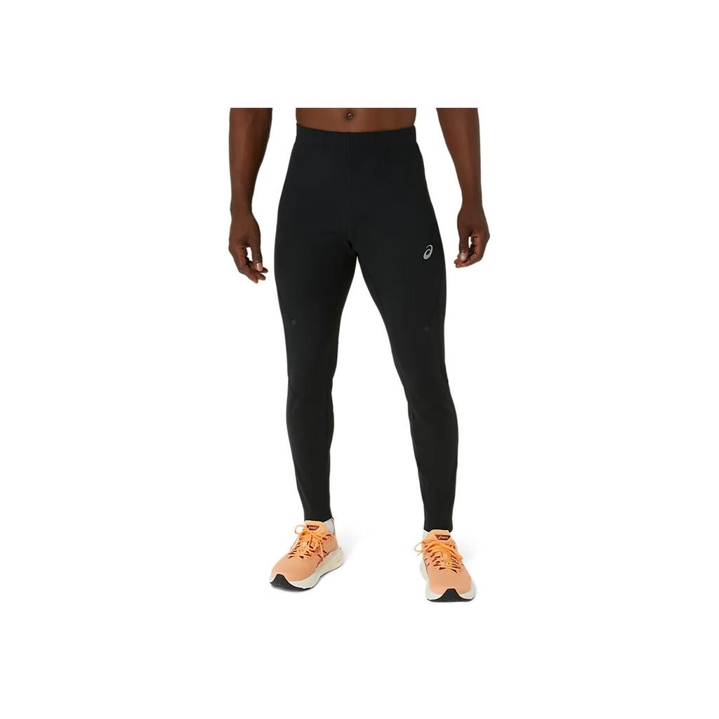 Asics Logo Pattern Lace-Up Slim Fit Sports Pants Men Pants Black 2011D089-001