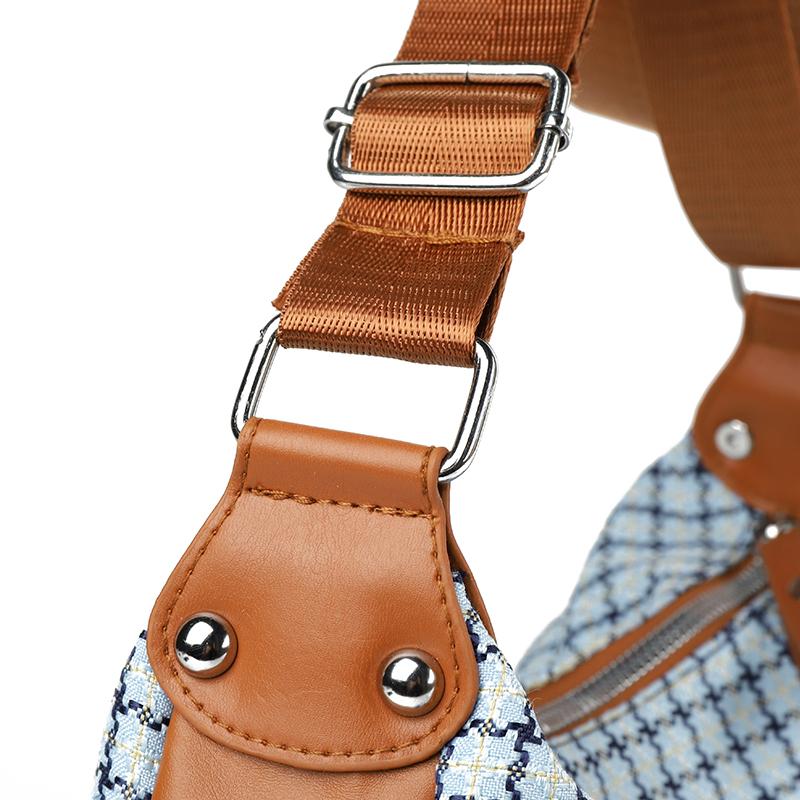 Ladies Multi-Pocket Messenger Bag High Quality Soft PU Leather Shoulder Bags Casual Crossbody Bags For Women 2024 New Tote