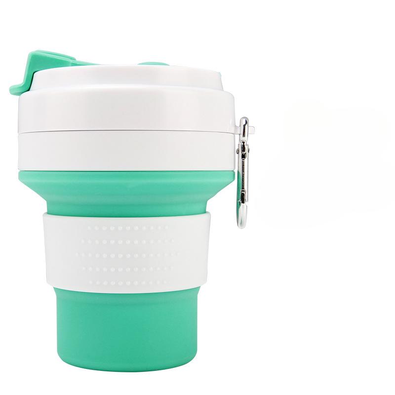 350ml Tumbler Home Office Leisure Coffee Cup Portable Edible Silicon Folding Bottle