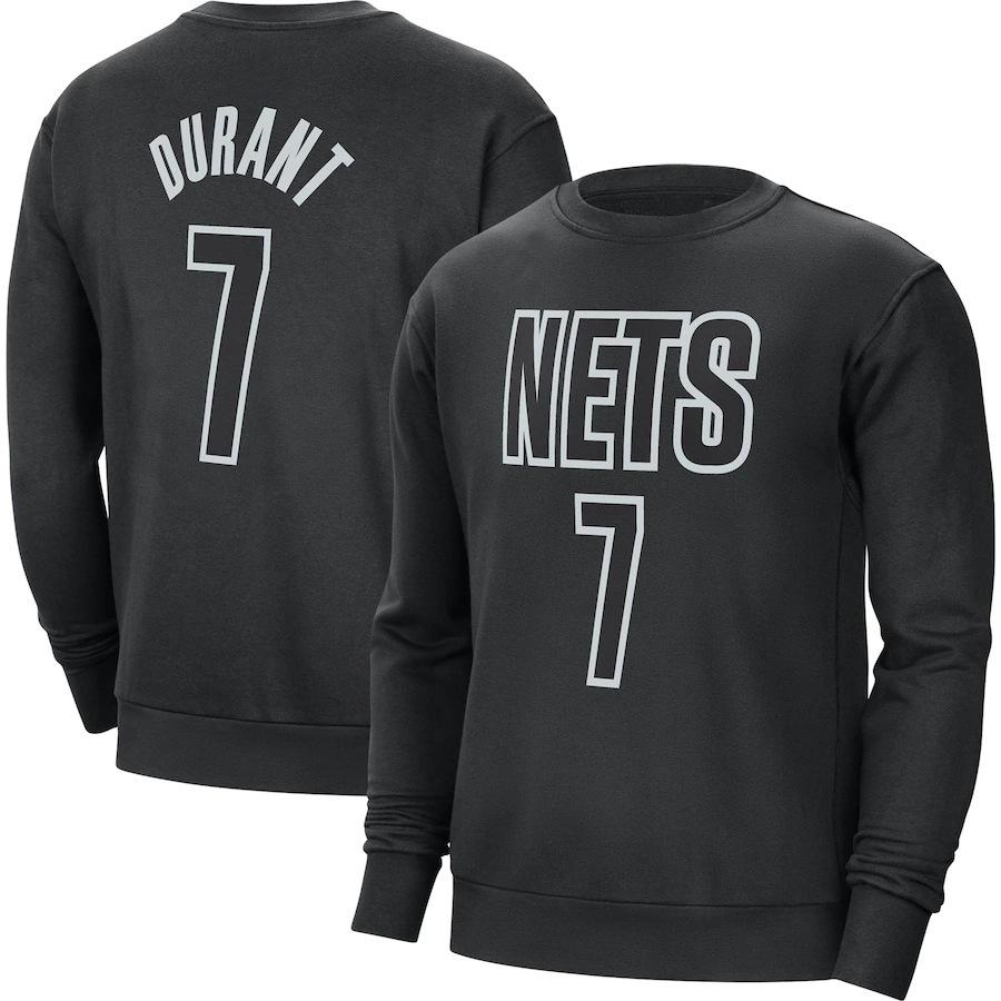 NBA Basketball Clothing Crew Neck Sweater Men's Sports Printed European and American Size Pullover
