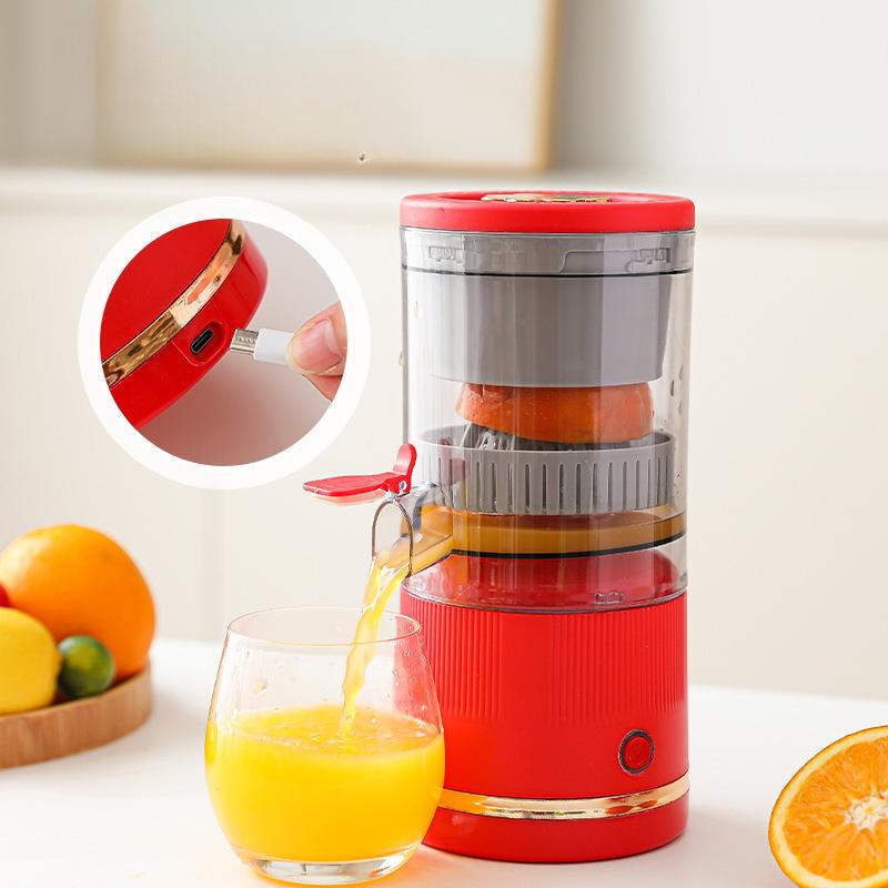 Electric Fruit Juicer Portable Single Auger Juicer Fruit Squeezer USB Charge Orange Lemon Fruit And Vegetable Juice Extractor