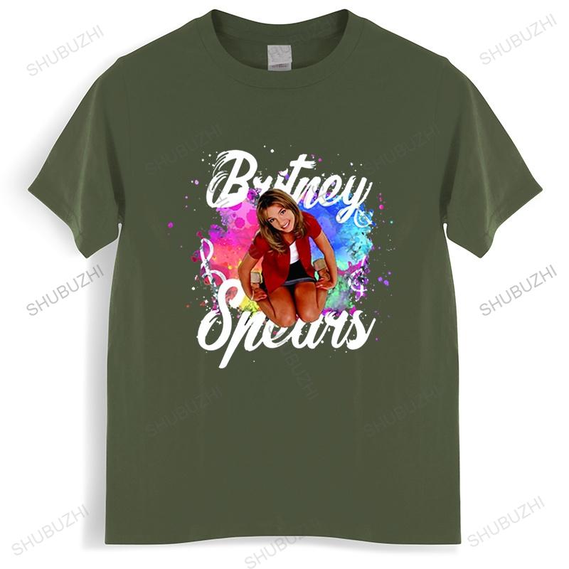 

Hottest Style Britney Spears Beautiful Photo Couple Trip Tees Streetwear Unsiex Clothing brand Cotton Classic TShirts S