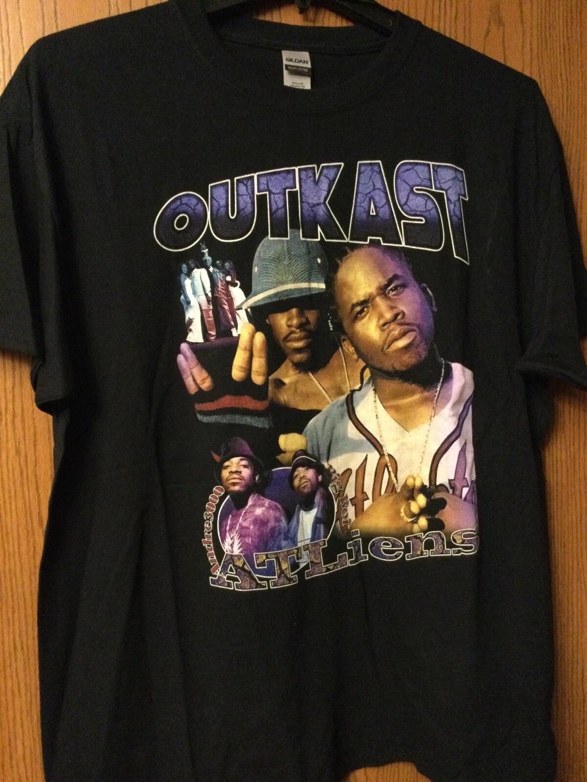 Outkast - “Atliens” - Black Shirt - XL - Gildan S