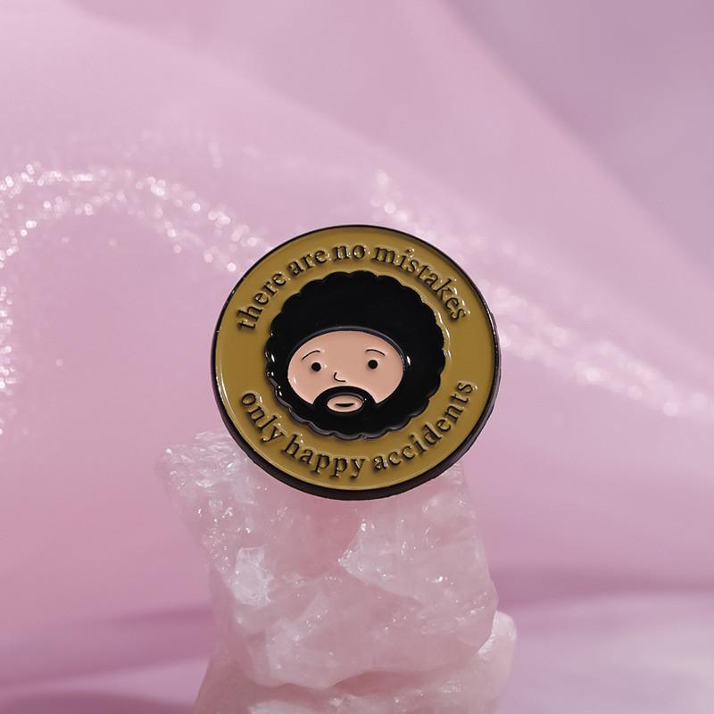 Trendy Cartoon Style Alloy Brooch For Men And Women Featuring Whimsical Design