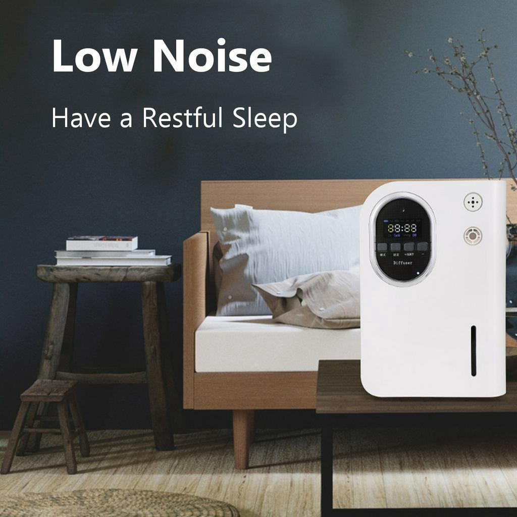 DC 12V Fragrance Diffuser Air Purifier Essential Oil Air Ionizer with Timer Funciton and LCD Display for office hotel Home