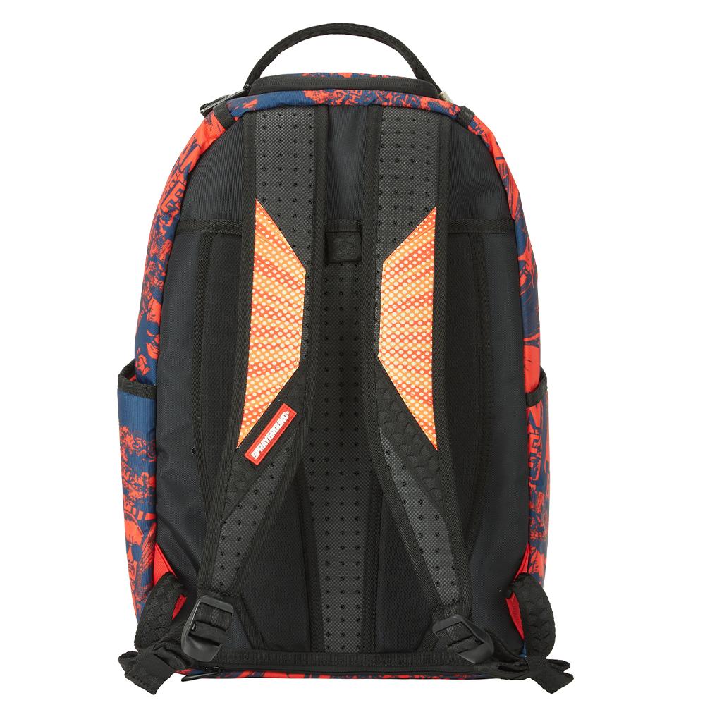 Sprayground Shark Large Logo Trendy College Style Graffiti Recycled Polyester Backpack Unisex Backpack W1115728