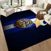 1PC Leicester Football Club Crest Floor Mat for Living Room, Game Rooms, Office, Bedroom, Office Floor Mat Playful Design, Christmas fan gifts