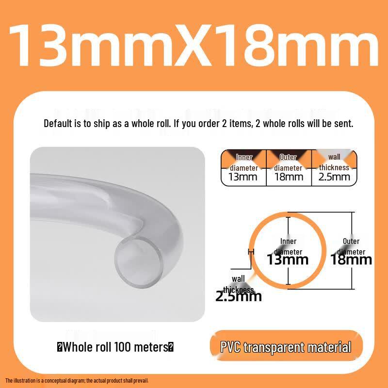 Yunduo High Transparency PVC Soft Hose
