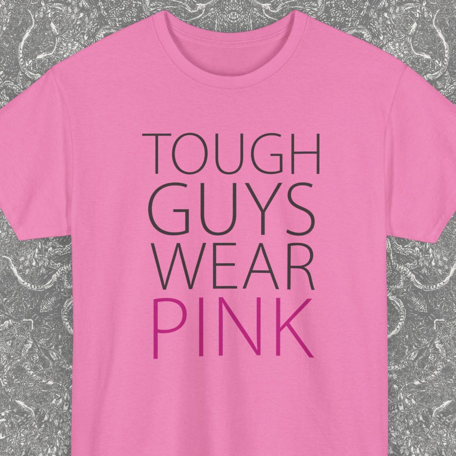 Tough Guys Wearing Pink Gift for Gamers Unisex Shirt, Infectedrender Regretevator, Blame John Roblox Tee, Forsaken Shirt, Shedletsky Cosplay S
