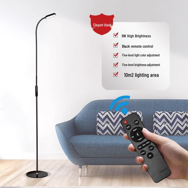 Memphis Minimalist Floor Lamp: Long Arm, Eye-Protective Study, and Decorative Light for Children's Room & Living Room.