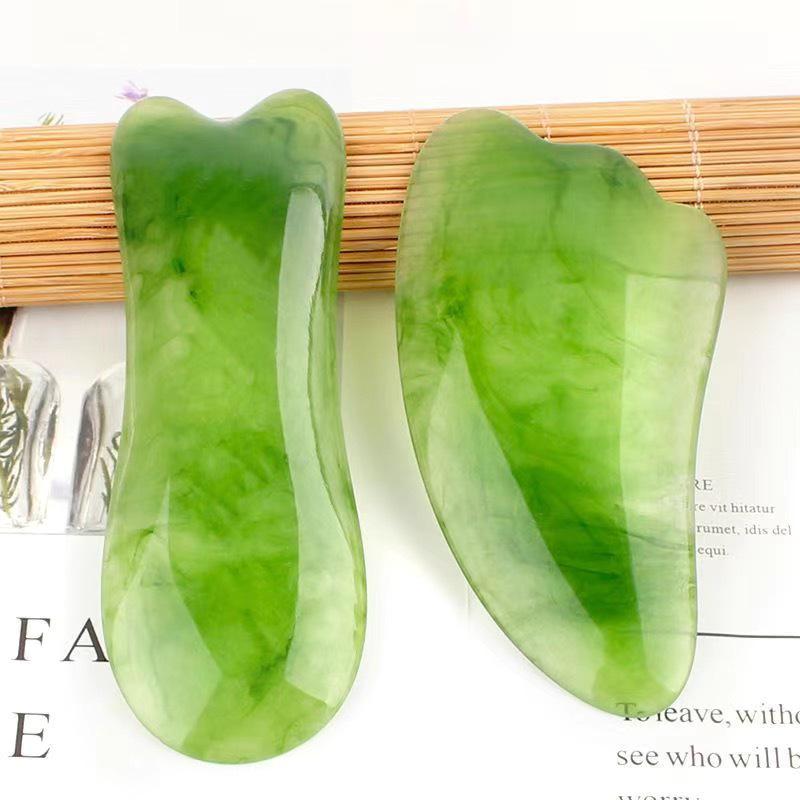 Facial Meridian Lifting Brush & Foot Acupoint Acupressure Pen Gua Sha Massager