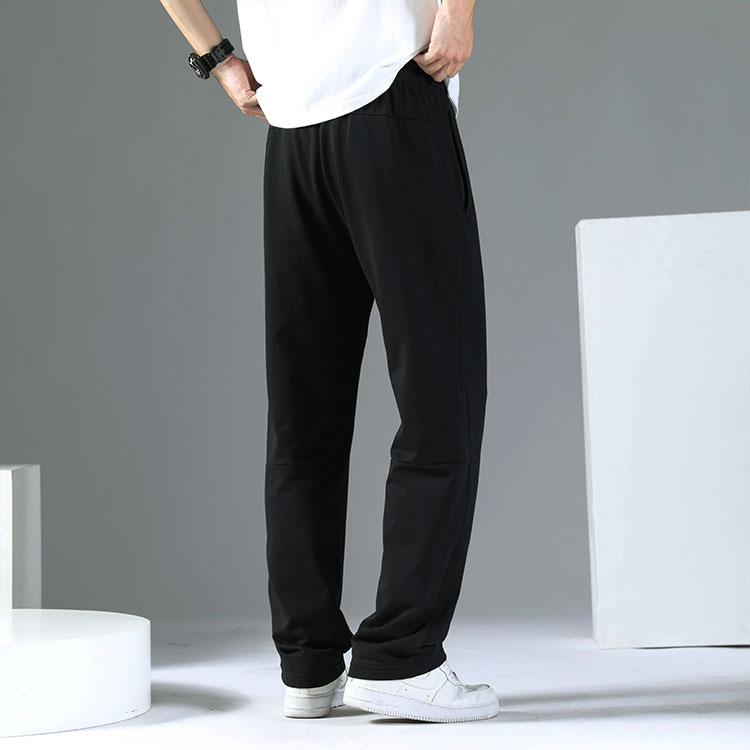 Li Ning Strick-Jogginghose Herren Schwarz YKLT317-1