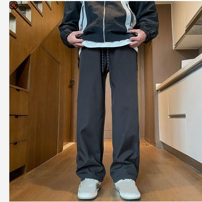 

Водонепроницаемые штурмовые брюки из овечьего бархата с плюшем, мужские осенне-зимние повседневные брюки, мужские свободные уличные брюки прямого кроя S чёрный