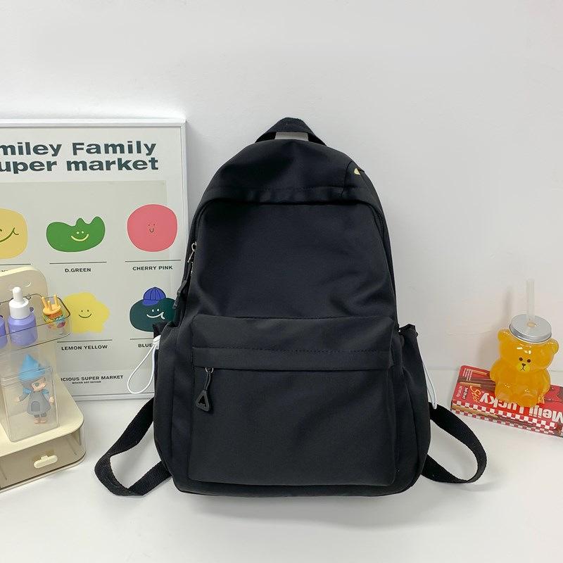 

New backpack, junior high school student, high school student, large-capacity schoolbag, backpack, women s high-end casual bag