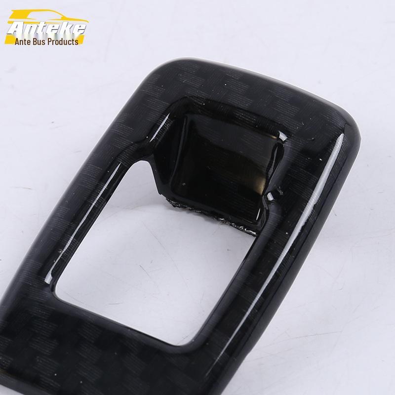 17 5 Series Tailgate Button Bright Ring Decorative Sticker for Trunk Switch Adjustment