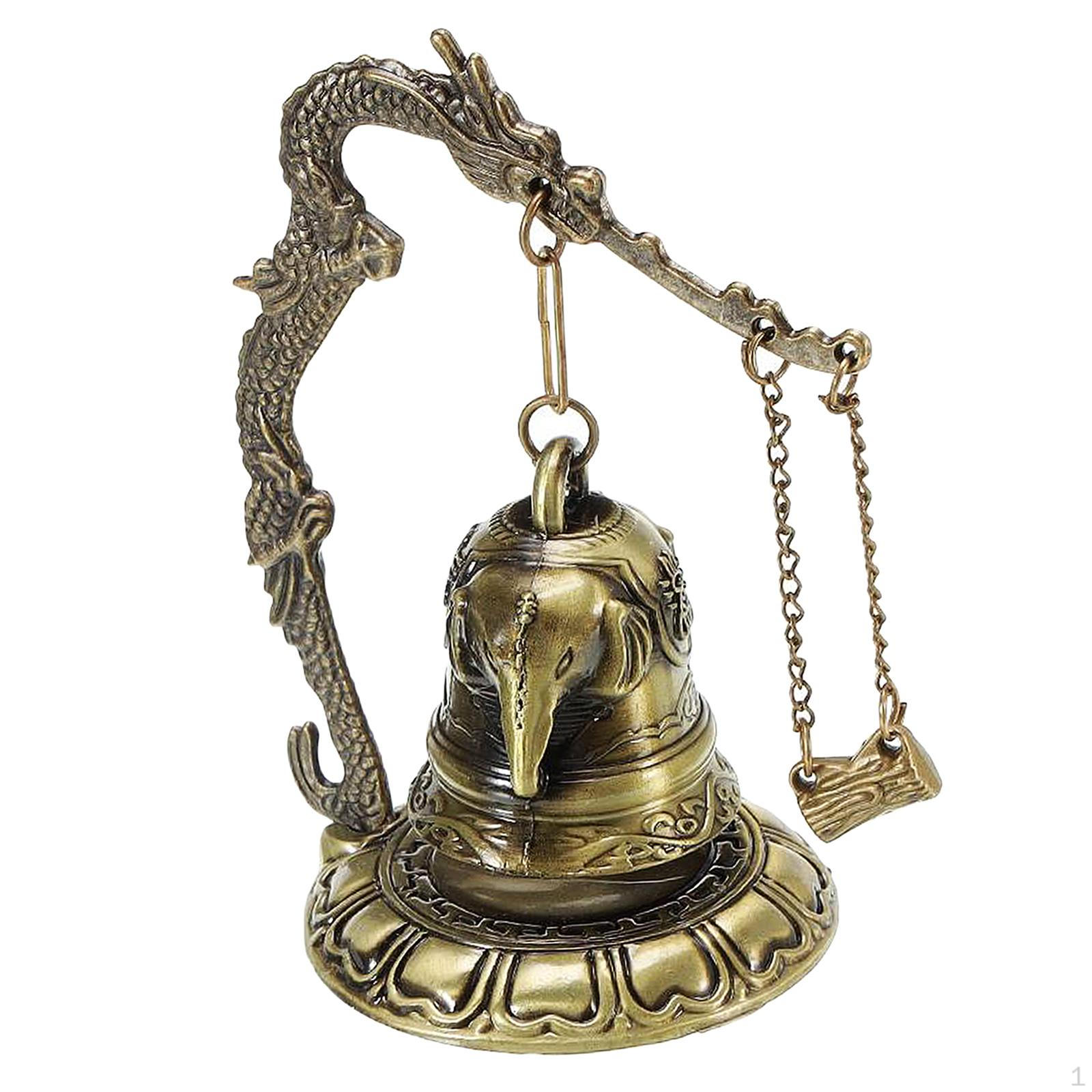 

Фэншуй Колокольчик Благословение для дома и сада Декор стола Длина 7 см/2,76 Ширина дюйма 12 см/4,72 Elephant