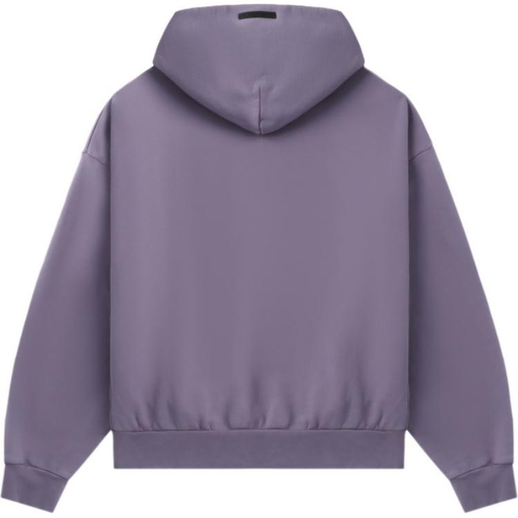 Fear of God Essentials Heavy Fleece Vintage Shrunken Hoodie Lavender Men Tops Purple 192BT246217F