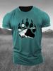 Beast Claw Seal Men's T-Shirts Summer Short Sleeve 3d Print Gym Sports Tops Loose O-Neck Casual Fitness Workout Sporty Male Tees