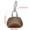 Entzückender Schlüsselanhänger aus Leder zum Aufhängen, Autoschlüsselhalter für Kinder und Erwachsene, Handtaschen-/Taschenanhänger, praktisches Ornament